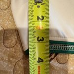 Forever 21 Womens Mid Rise Running Short-Juniors white green trim size L NWT Photo 9