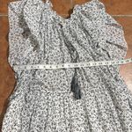 Ulla Johnson  Anja Ruffle Dress Porcelain Floral Print Ruffle Sleeve Dress size 4 Photo 7