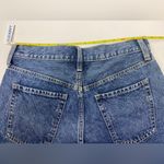 Old Navy Sky-Hi A-Line Button-fly Cut Off Raw Hem Short NWT Size 6 Denim Photo 5