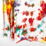 Pumpkin King Tie Dye Top Eagles Eye Sweater Jack o Lantern Pumpkin Halloween 822 Orange Size M Photo 6