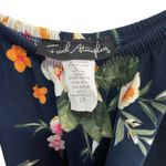 Floral Print Dress Off Shoulder Ruffle‎ Short Sleeve Casual Dress 2X Blue Size XXL Photo 5