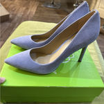 Sam Edelman Women's Hazel Pump Cerulean Blue Suede Size 8.5 Photo 0