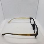 Zenni Black & Cream Prescription Glasses Frames, Case, & Cleaning Cloth Black Photo 3