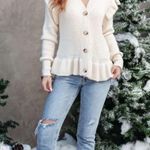 VICI  | Lola Knit Ruffle Cardigan Photo 1
