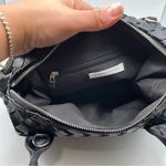 Anthropologie NWOT  woven crossbody bag black leather purse shoulder SOLD OUT Photo 3