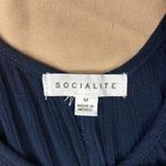 Socialite Navy Sleeveless Jumpsuit-medium Photo 3