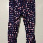 The North Face  navy and coral Capri leggings size S Photo 7