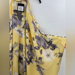 St. John  Floral-Print Cold-Shoulder Silk Crepe De Chine Kaftan Dress Photo 4