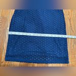 Abbeline  Navy Textured Mini Dress Photo 2