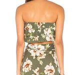 Revolve Blue Life Lola Ruffle Floral Bralette Crop Tube Top Photo 4