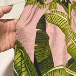 Farm Rio  Green and Pink Leaf Print Women's Shorts Photo 1