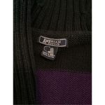 American Living Heavyweight Cable Knit Cardigan Horn Button Sweater Winter Photo 4