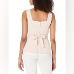 BCBGMAXAZRIA fit and flare tie front back slit peplum top π€ Photo 2
