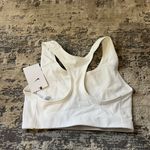 Nike NWT White Medium Support Non Padded Swoosh 2.0 Sports Bra Size Medium Photo 3