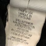 Helmut Lang  Coated Waxed Denim Charcoal Black Leggings Photo 6