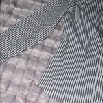 Covington  Women’s Striped‎ Blouse Black and White Classic Design Size MP Photo 5