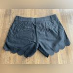 J.Crew  Black Linen Shorts - size 2 Photo 1