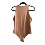 ✨REORIA Women’s Blush Sleeveless Racer Back Halter Neck Sz XL Bodysuit✨ Pink Photo 4
