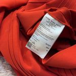 Escada Carmine Red Midi Bodycon Cocktail Dress Holiday Party Size M Photo 10