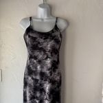 No Boundaries  Dress Womens‎ Medium Maxi Tie Dye Stretch Whimsigoth Tank Grunge Photo 1