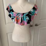 Trina Turk Womens Off The Shoulder Strapless Bikini Swim Top Photo 1