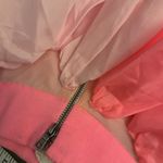 Alice + Olivia NWT pink ruffle gown skirt with slit Photo 11