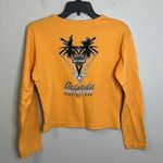 Harley Davidson Long Sleeve Graphic Crop Top Orange Estimated Size Small Photo 3