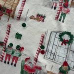 Burt’s Bees Baby Santa’s Workshop Organic Cotton PJ Pajama Bottoms ONLY Large Red Photo 15