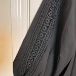 Valerie Stevens Black Romantic Bohemian Lace Peasant Blouse 3X Photo 7