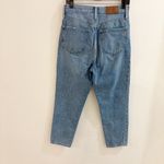 Madewell  The Mom Jean High Rise Crop Distressed Jeans Size 27 Photo 6