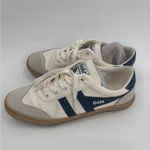 Gola Badminton Court Sneakers in Off White/Baltic/Gum Blue Size 8 Photo 7