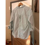 Wonderly  Button Down Shirt Light Blue‎ Size Medium Photo 2