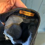 Tory Burch Super Skinny Jeans Denim Pants Women’s 27 (29) Dark Blue Big Patch Photo 6