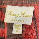 Tracy Reese New York Coral Stiped Lightweight Loose Knit Sweater Size S Photo 3