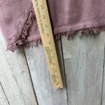 JODIFL Women’s  Rose Pink Fringe Open‎ Front Cardigan Size Medium Photo 3