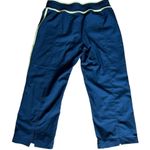 Nike  Activewear Navy and Yellow Capris Women’s Size Small Photo 1