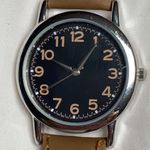 New with Working Battery Calvin Hill Wrist Watch Tan Photo 2