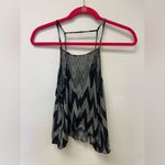 Silence + Noise Urban Outfitters  Cropped Shark Bite Flowy Crop Top SZ M Photo 1