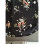 Nine Britton  Jacki Black Floral Scallop Detail‎ Tank Women’s Size Large Photo 1