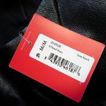 Spanx NWT 20392R Leather-Like Sleeveless Fitted Sheath in Luxe Black Dress M Photo 3