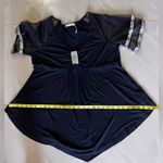 Rosegal plus size 2 X Spandex with Sequin dress black blose Photo 8