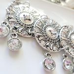 ZARA New!  Glass Stones Choker Photo 4