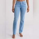 MOTHER The Down Low Sweet Tooth Skimp Jeans in All You Can Eat Light Blue NEW 28 Photo 14