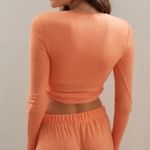 Urban Outfitters  Out From Under Edith Fleece Wrap Top Photo 8