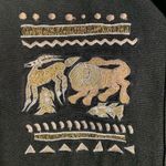 Vintage Saint Germain Paris Gold embroidered jacket Black Photo 7