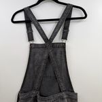 American Eagle  Gray soft corduroy overalls women's Small bibs dungarees Y2K Photo 5