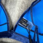Triangl Blue Velvet Bikini Top Photo 10