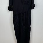 Athleta  Celestial Utility Jumpsuit Black Size Small Photo 4