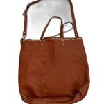 Stitch Fix Vegan Leather Bucket Bag Brown Photo 0
