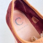 Celtic & Co • Luxe Espadrille Pumps sneaker platform rust suede leather jute Brown Size 9 Photo 3